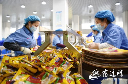 食品企业生产忙 开发与生产的双轮驱动